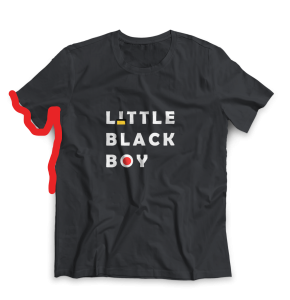 Black USA t-shirt mockup