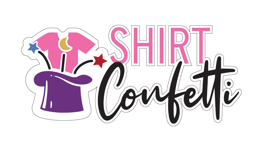 Shirt Confetti inspiration