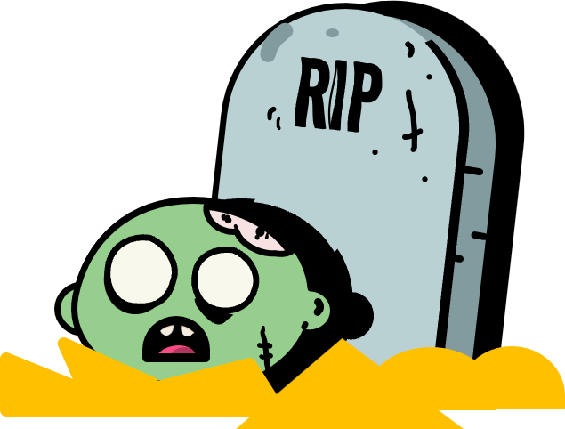 Zombify tombstone zombie