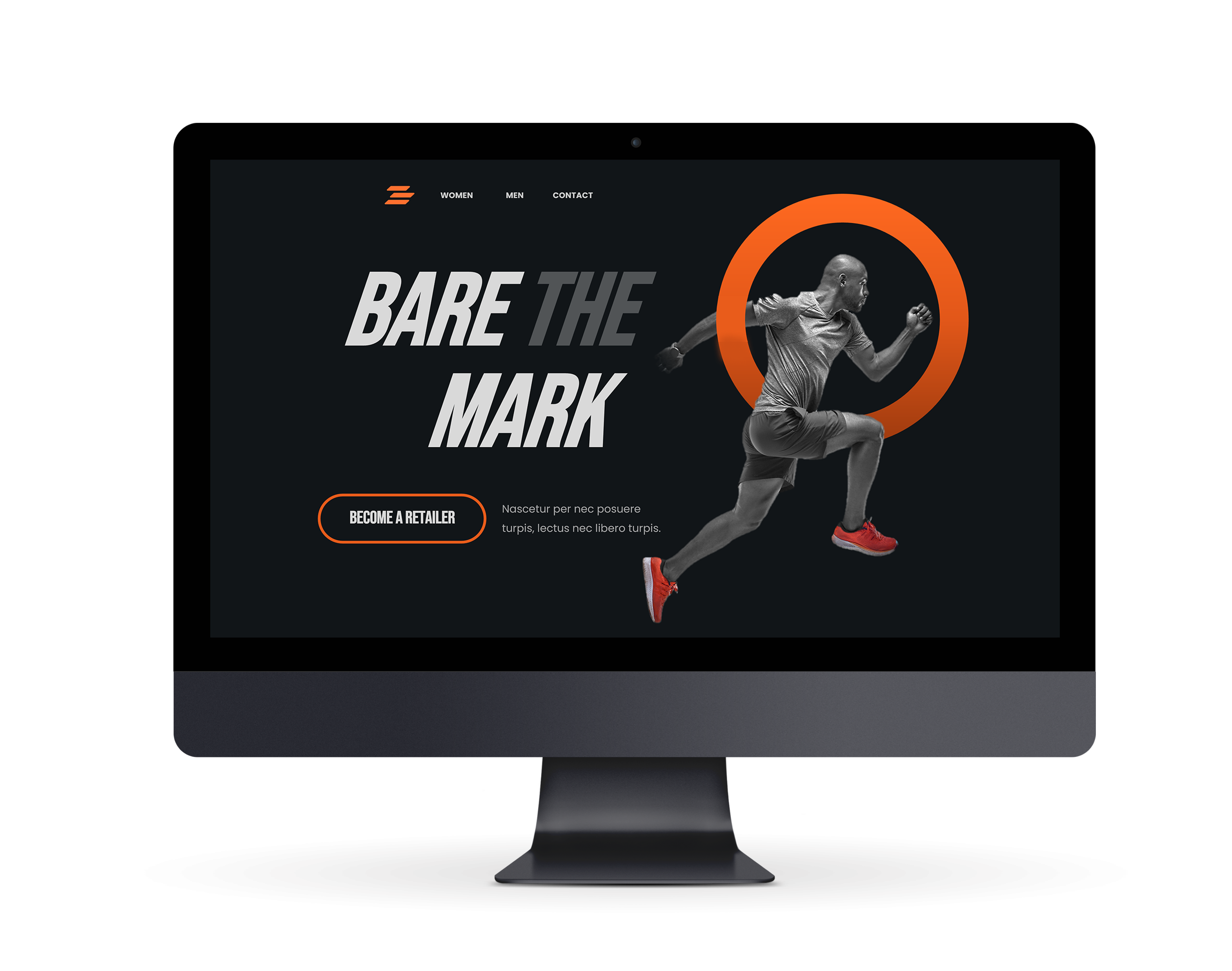 Baremark desktop mockup