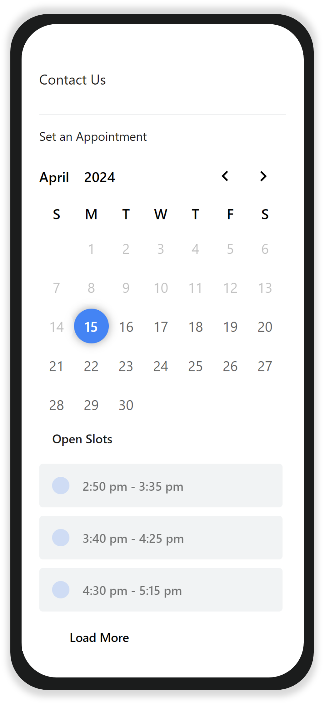 Google calendar integration